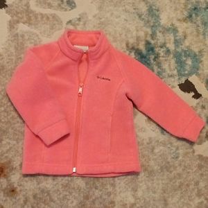 Columbia toddler fleece zip up jacket